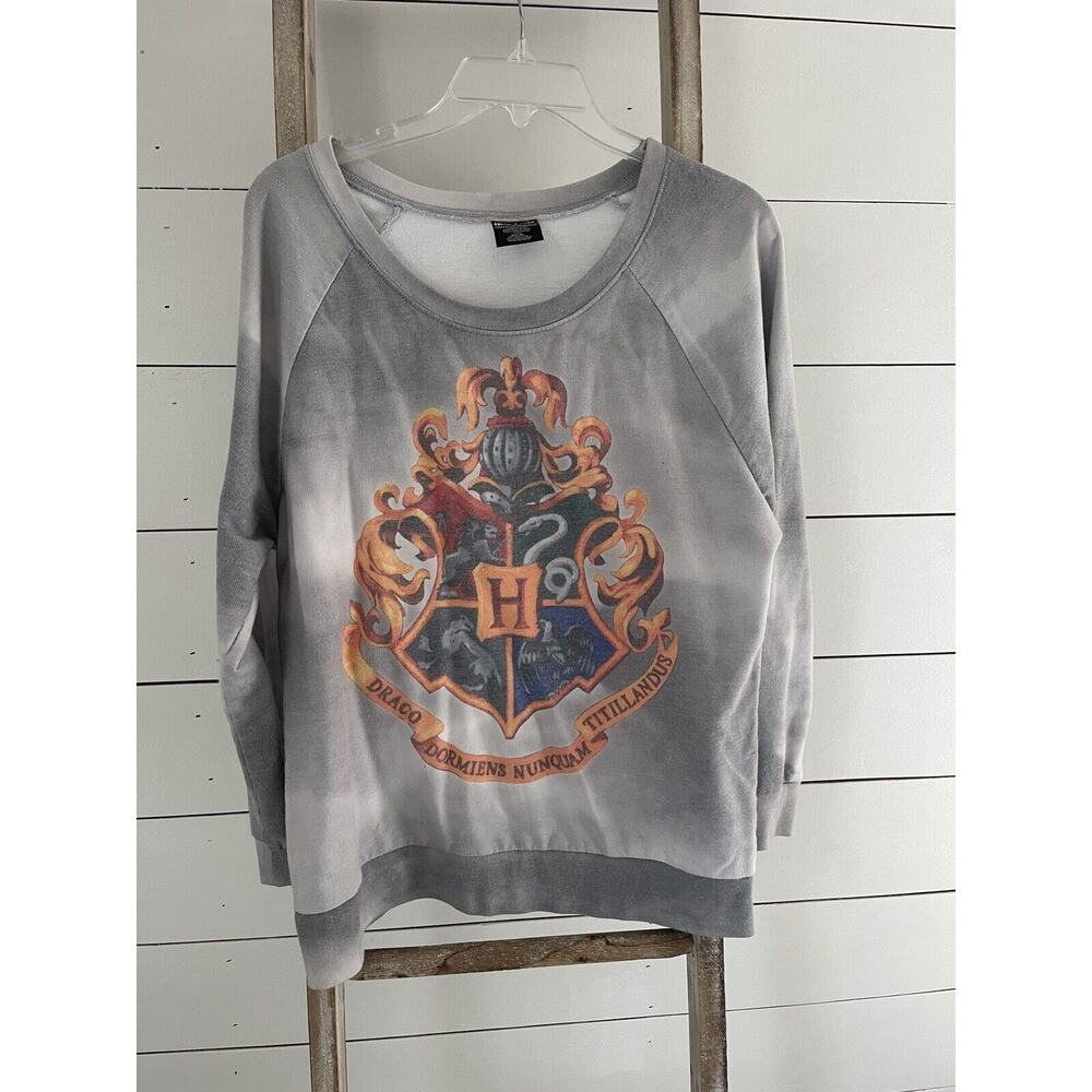 Harry Potter Hogwarts Crest Gryffindor Slytherin Sweatshirt JRs 2XL XXL (19)